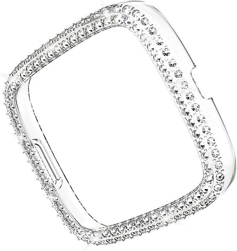 Balacoo Luxury Double Row Diamond Protective Watch Case Cover Frame - Image 1